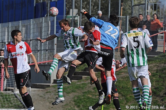SK Slavia Praha B - Bohemians 1905 1:3 (1:1)