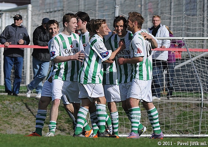 SK Slavia Praha B - Bohemians 1905 1:3 (1:1)