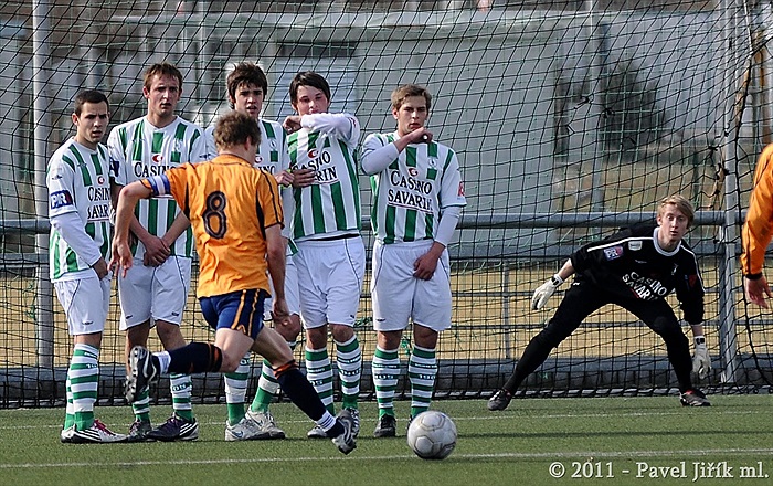 Mladá Boleslav B - Bohemians 1905 0:3 (0:1)