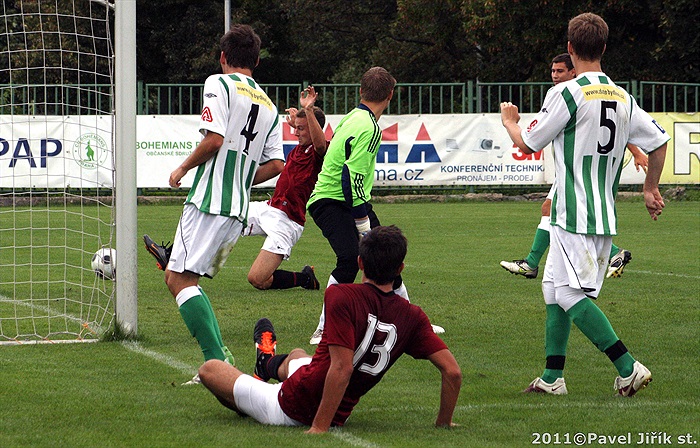 Bohemians 1905 - Sparta Praha 1:2 (1:1)