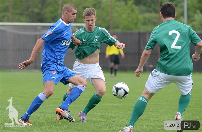 Bohemians 1905 - FK Baník Ostrava 3:3 (2:3)