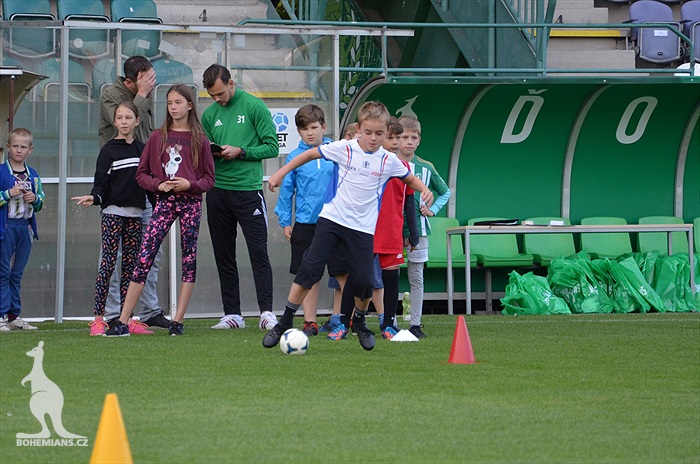 Fotbalový nábor v Ďolíčku, září 2017