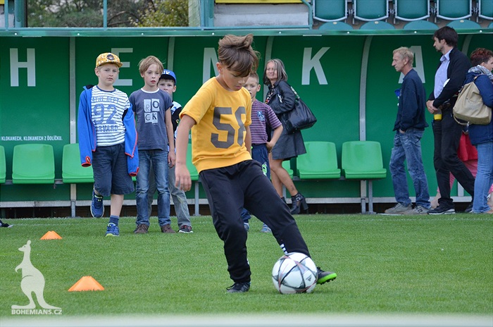 Fotbalový nábor v Ďolíčku, září 2017