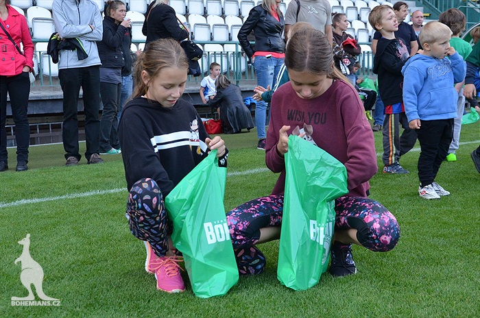 Fotbalový nábor v Ďolíčku, září 2017