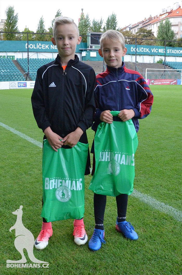 Fotbalový nábor v Ďolíčku, září 2017