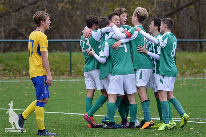 U16: Bohemians - Teplice 4:2
