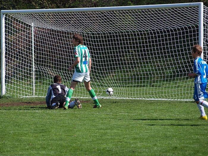 První gól v naší síti