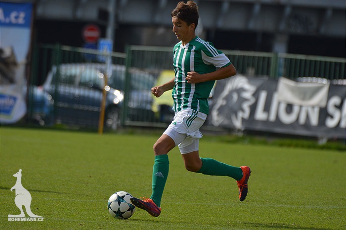 U16: Bohemians - Hradec Králové 0:1