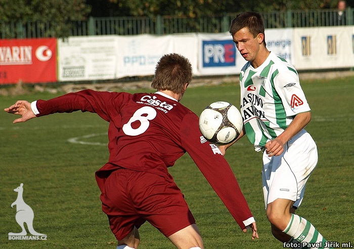 Bohemians 1905 - Písek 2:0 (1:0) 