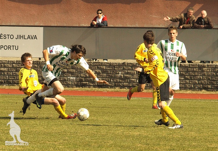 Vysočina Jihlava - Bohemians 1905 1:3 (0:1)