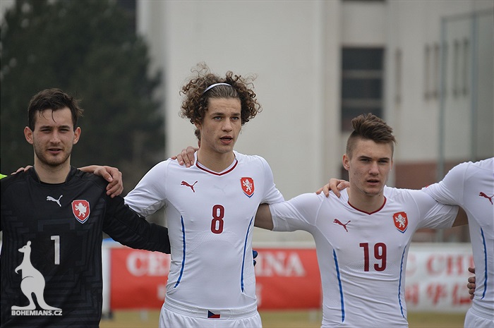 Reprezentant U18 Štěpán Krunert nastoupil proti Dánsku