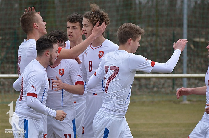 Reprezentant U18 Štěpán Krunert nastoupil proti Dánsku