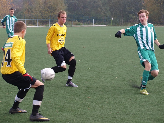 Spolupráce našich dvou útočníků F. Kučera (24) & Dan Bláha