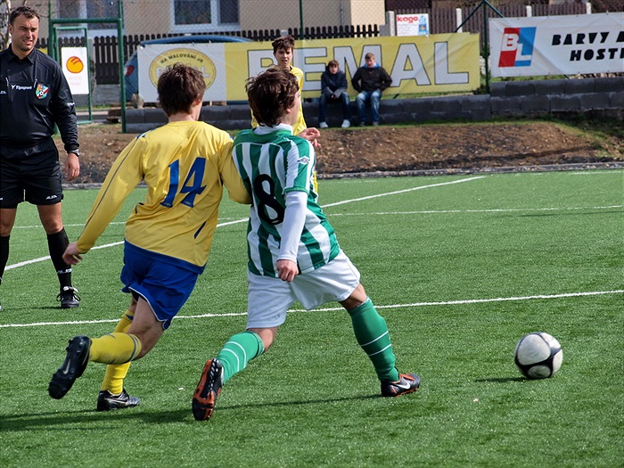 Přesná přihrávka na poslední chvíli Pavla Habruna