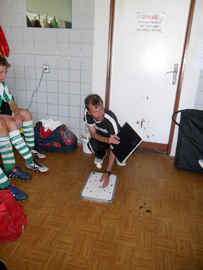 přestávková porada- tabule v akci