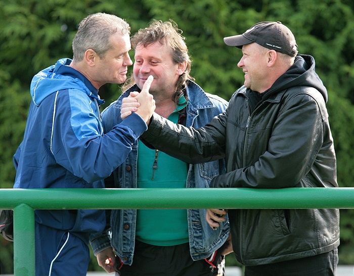 Na utkání se přišel podívat i předseda ČMFS Ivan Hašek.