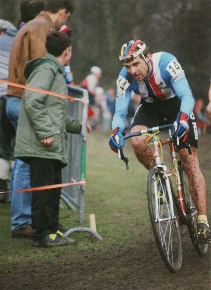 František Klouček v národním dresu jako vicemistr světa.