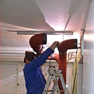 Průběh výstavby nové kotelny pro vyhřívaný trávník