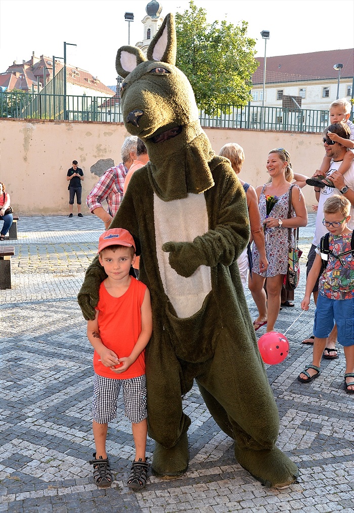 Klokan vítal prvňáčky na ZŠ Botičská