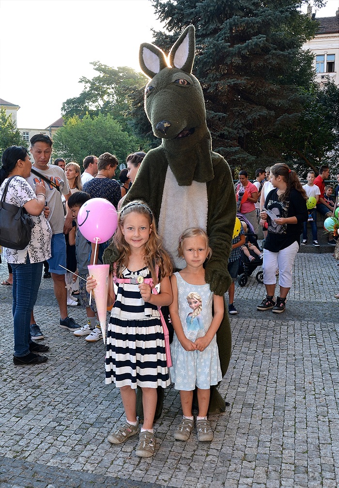 Klokan vítal prvňáčky na ZŠ Botičská