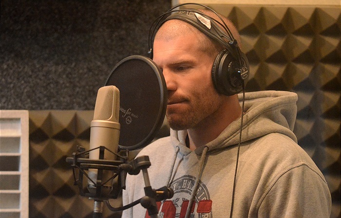 Nahrávání pozvánky na GL v radiu City