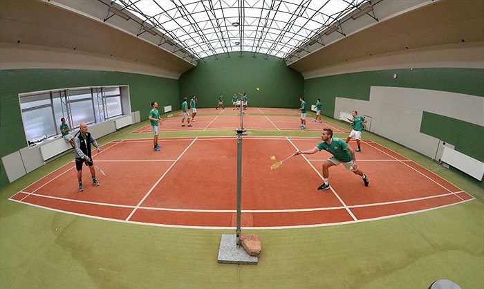 Klokani si dali turnaj v badmintonu