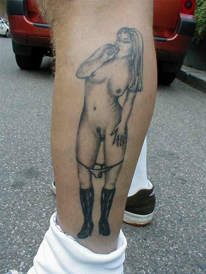 Tetování Vládi Hrice :-)