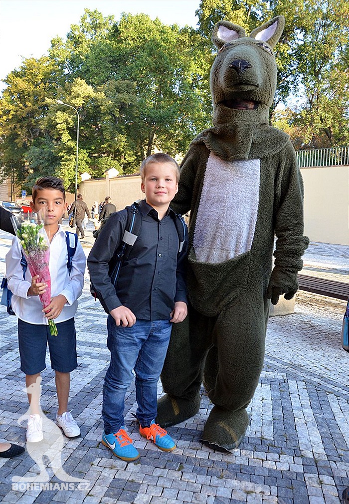 Vítání prvňáčků v ZŠ Botičská