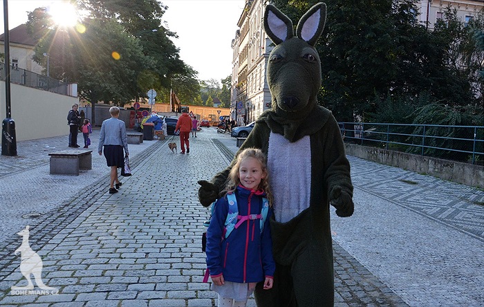 Vítání prvňáčků v ZŠ Botičská