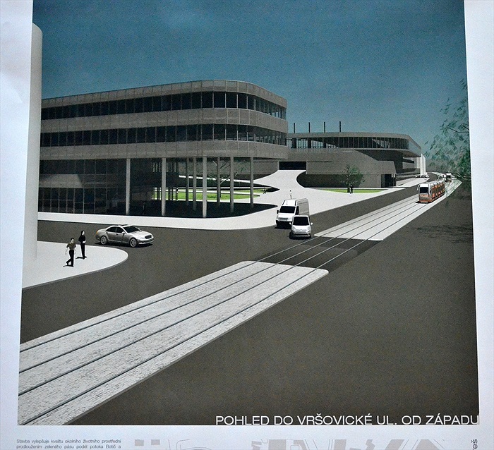 Vernisáž výstavy revitalizace stadionu ve Vršovicích