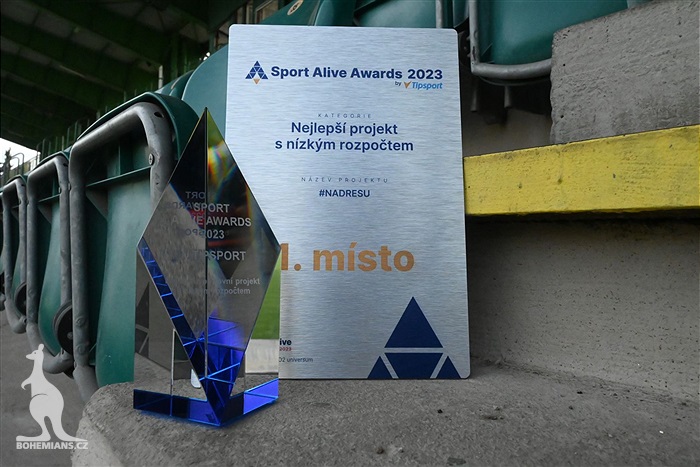 Ocenění Sport Alive za projekt #NADRESU