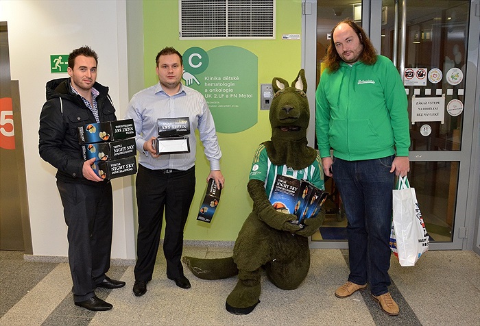 Klokan na návštěvě v Motole