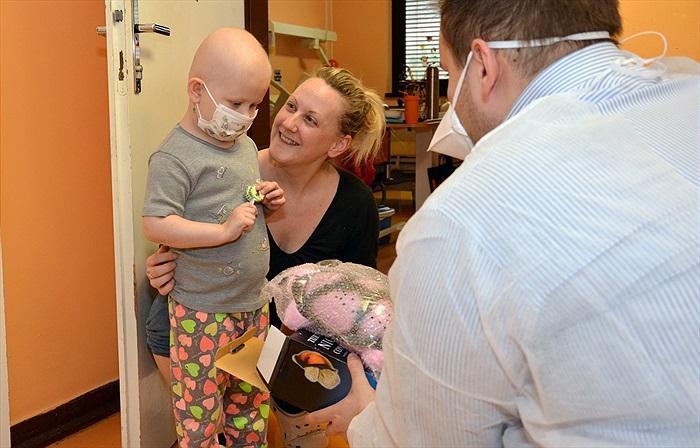 Klokan na návštěvě v Motole