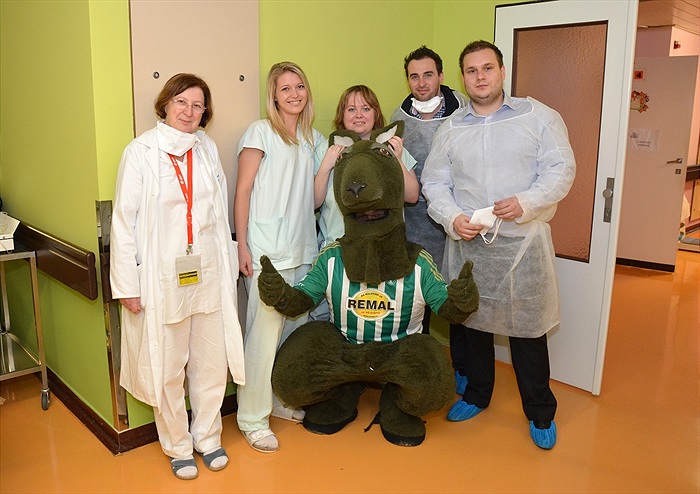 Klokan na návštěvě v Motole