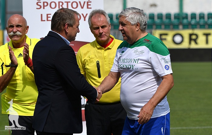 Utkání legend: Team Adamec - Team Dobiaš 