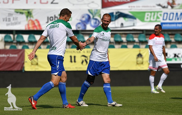 Utkání legend: Team Adamec - Team Dobiaš 