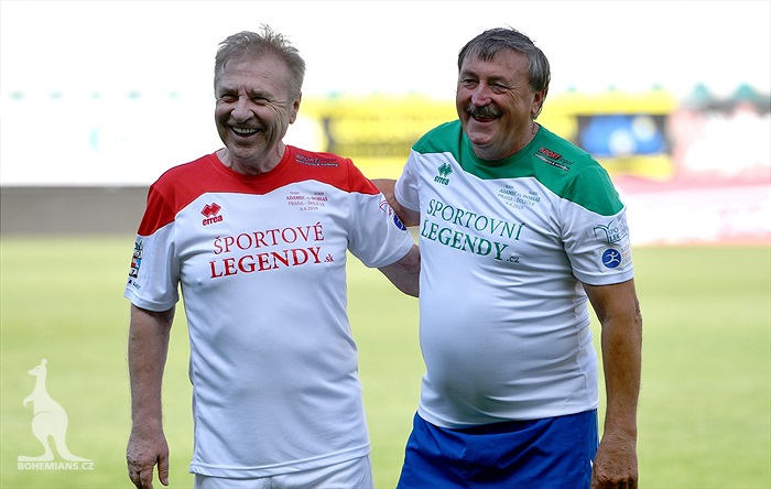 Utkání legend: Team Adamec - Team Dobiaš 