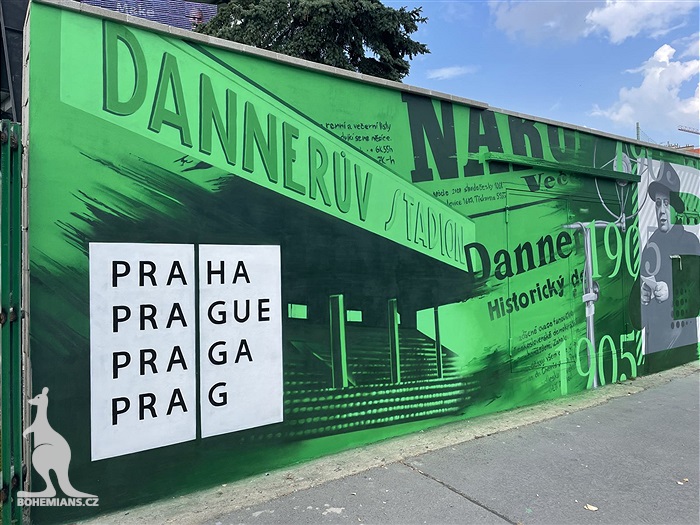 Zeď Ďolíčku zdobí nový mural