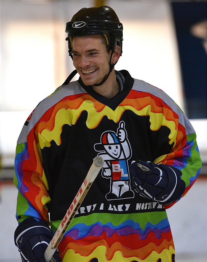 Hokej 2015: Černá - Bílá 7:6