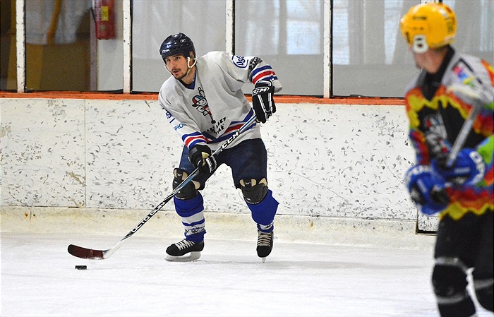 Hokej 2015: Černá - Bílá 7:6