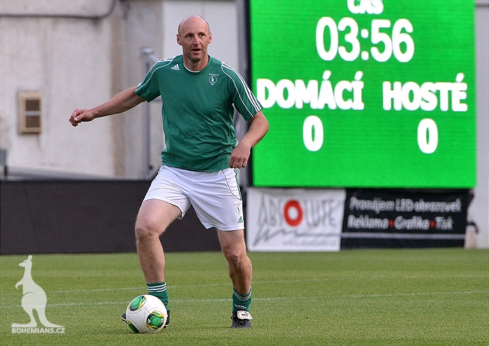 Benefiční utkání All Stars Cup: Bohemians - Slavia 2:6