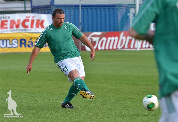 Benefiční utkání All Stars Cup: Bohemians - Slavia 2:6