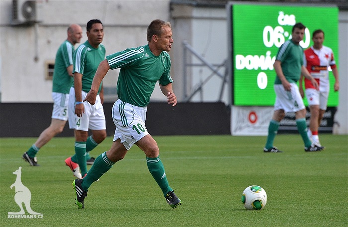 Benefiční utkání All Stars Cup: Bohemians - Slavia 2:6