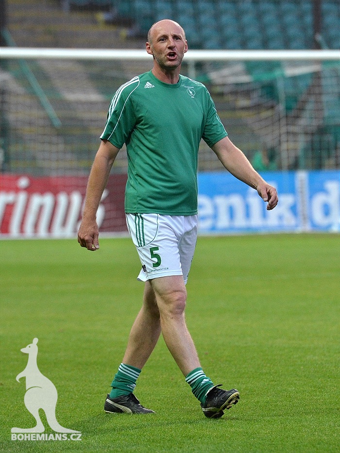 Benefiční utkání All Stars Cup: Bohemians - Slavia 2:6