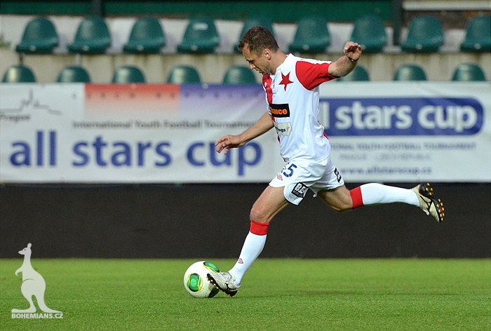 Benefiční utkání All Stars Cup: Bohemians - Slavia 2:6