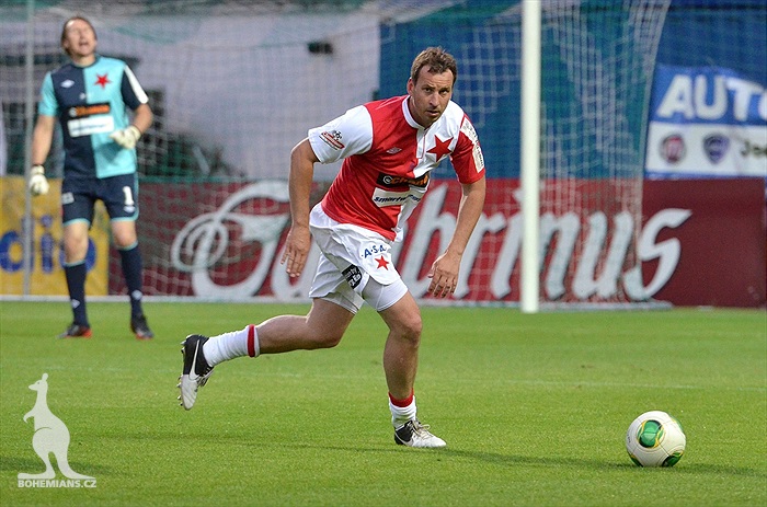 Benefiční utkání All Stars Cup: Bohemians - Slavia 2:6