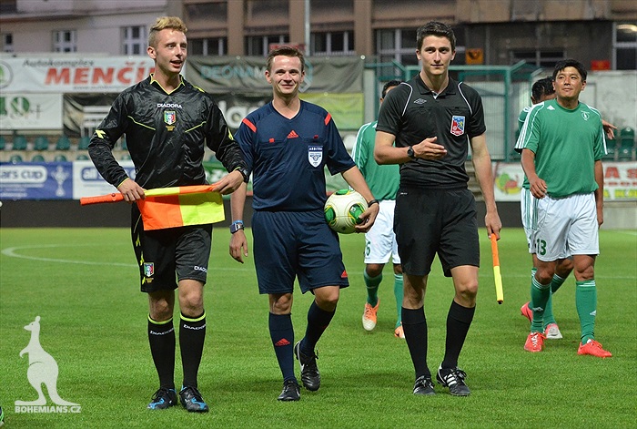 Benefiční utkání All Stars Cup: Bohemians - Slavia 2:6