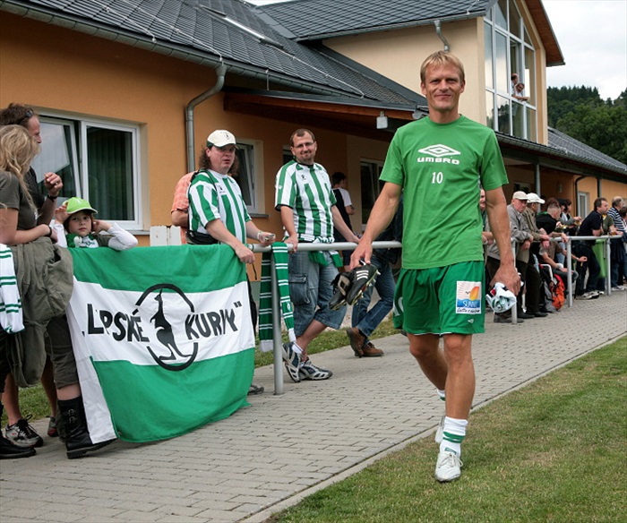 Dalibor Slezák se chystá na zápas.