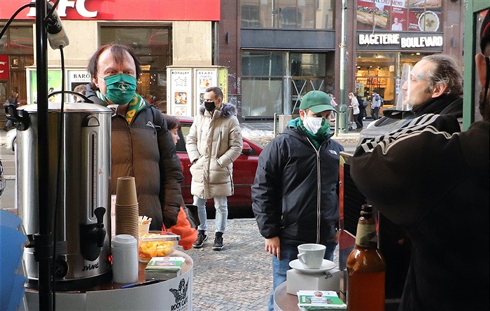 David Bartek a Patrik Le Giang se zúčastnili akce Srdcařské okénko