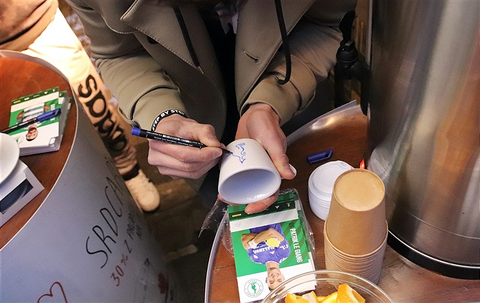 David Bartek a Patrik Le Giang se zúčastnili akce Srdcařské okénko